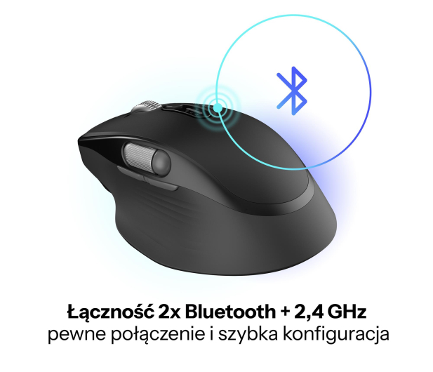 SILVER MONKEY Bezprzewodowa mysz optyczna Business Plus SMA307 - 1361008 - zdjęcie 5